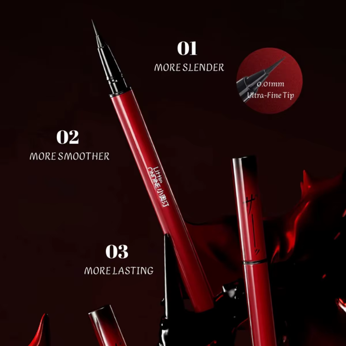LITTLE ONDINE Eyeliner Soyeux et Fin