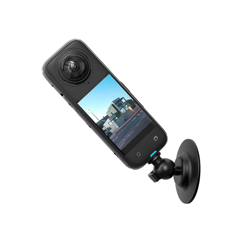 Base universelle flexible à tête sphérique avec connecteur 1/4 pour accessoires de caméra sportive Insta360 X4