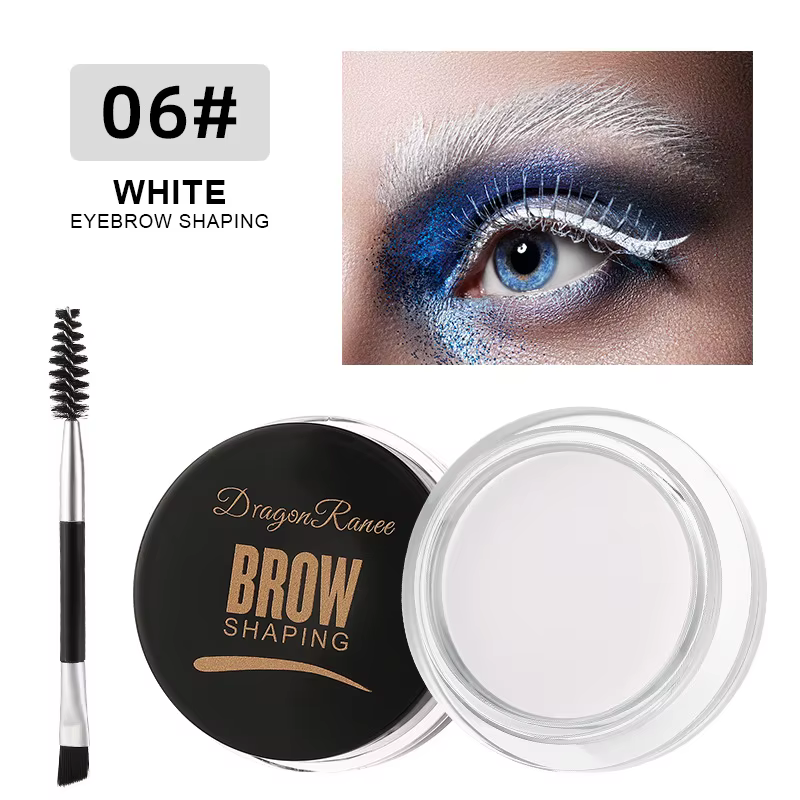 Gel à sourcils folle blanc-Style européen et américain