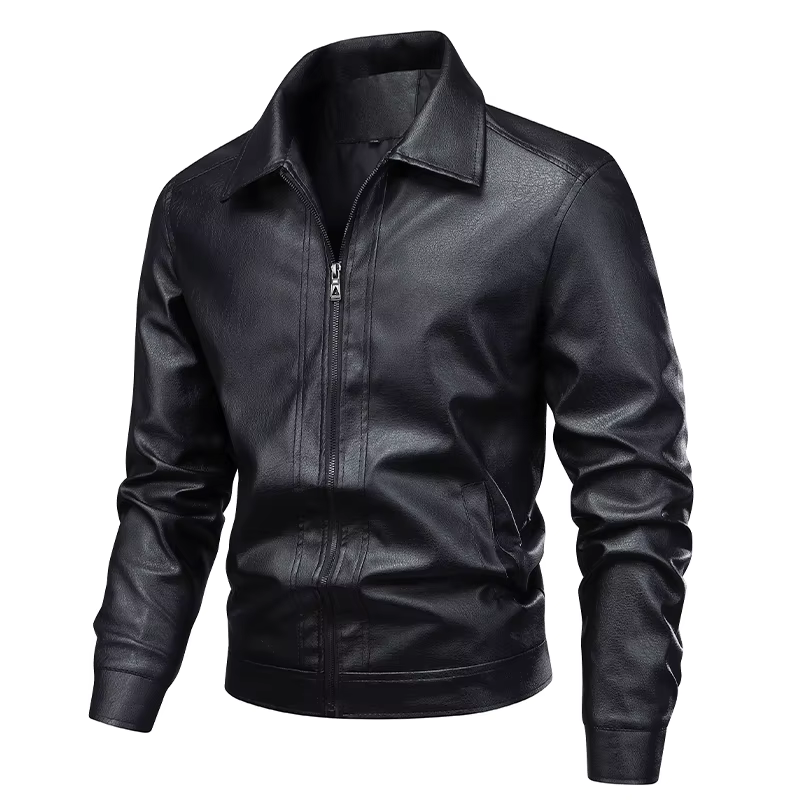 Hommes veste en simili cuir automne hiver vestes de motard mode noir moto manteau en cuir vêtements d'extérieur décontracté Streetwear coupe-vent