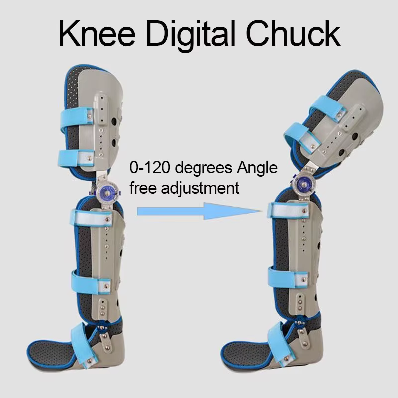 Orthèse réglable pour genou, cheville, pied, soutien des membres inférieurs, protection contre les fractures, soutien des articulations des jambes, soins de rééducation des ligaments