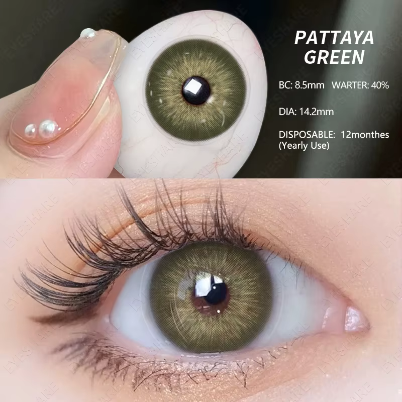 EYESHARE 1 paire de lentilles de contact colorées