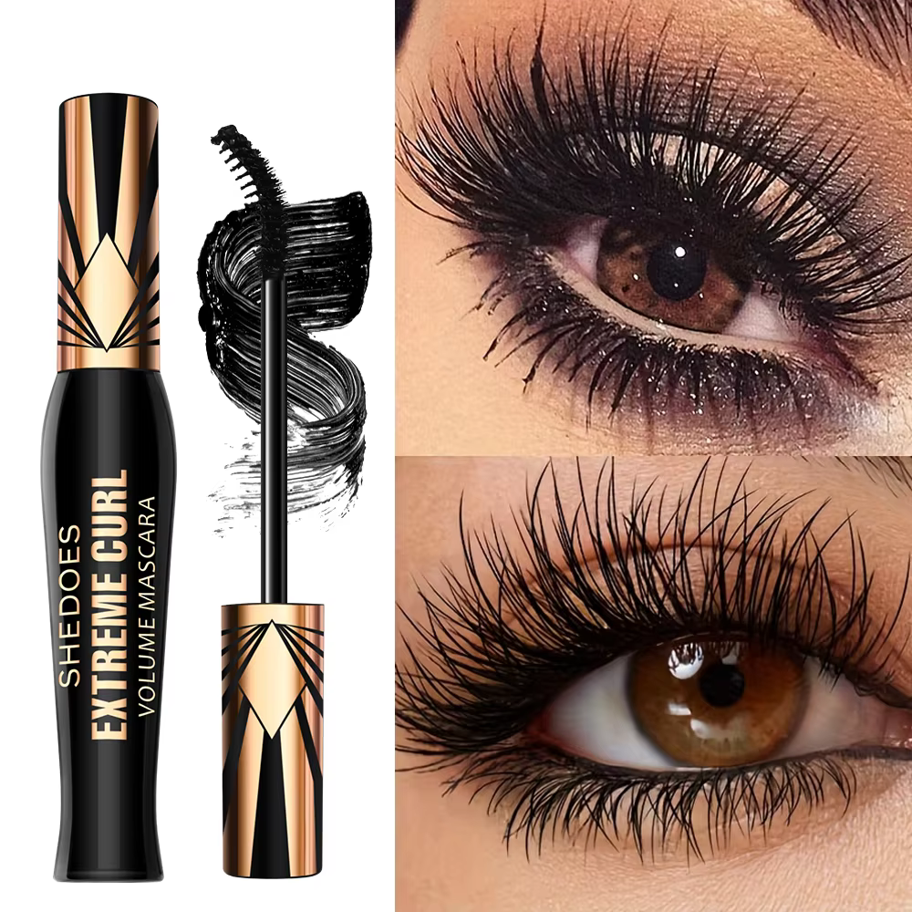 Mascara volumateur et bouclant