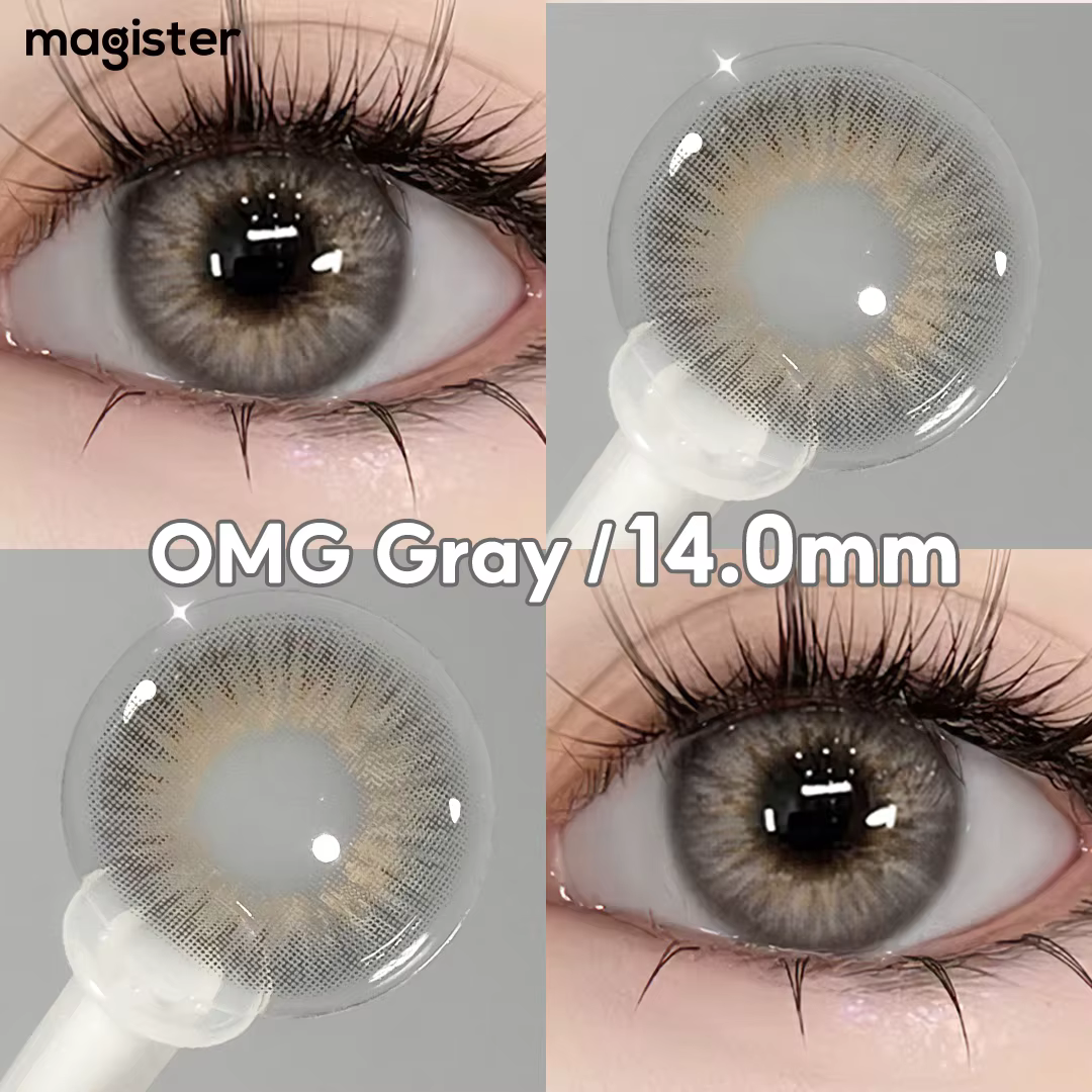 MAGISTER Lentilles de contact colorées pour grands yeux 14.0/14.5/16.0mm