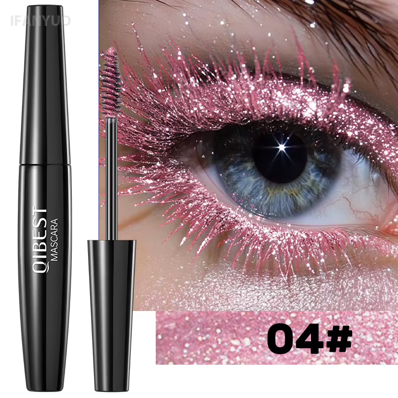 Mascara diamant rose résistant à la sueur