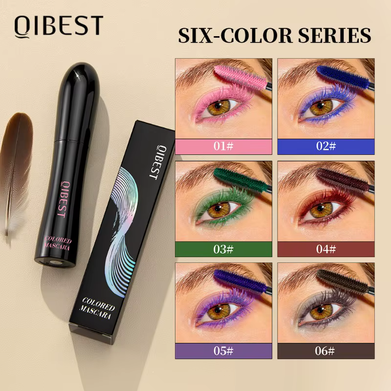 6 Mascara colorés imperméable