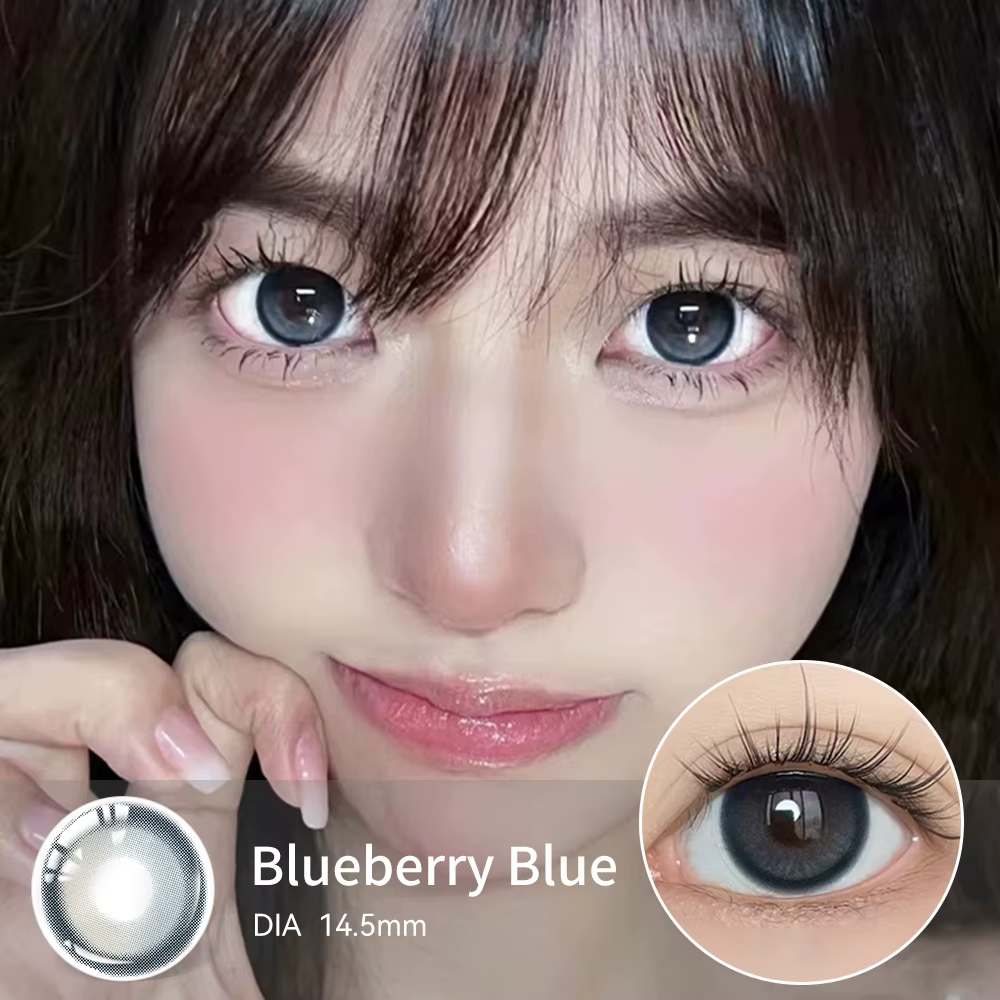 1 paire beauté 10 couleurs lentilles de Contact pour les yeux naturel élève couleur lentille