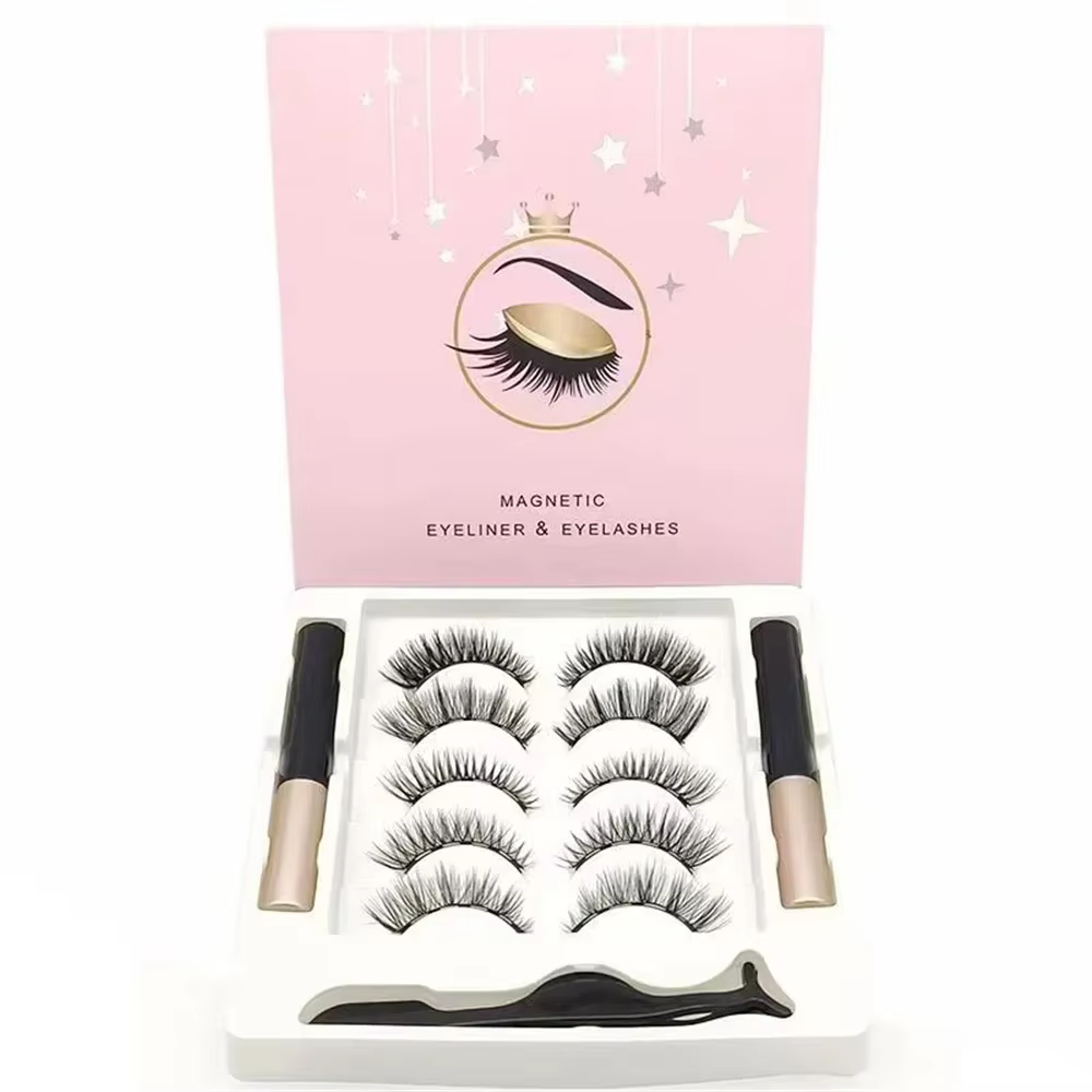 Ensemble de 5 paires de cils magnétiques