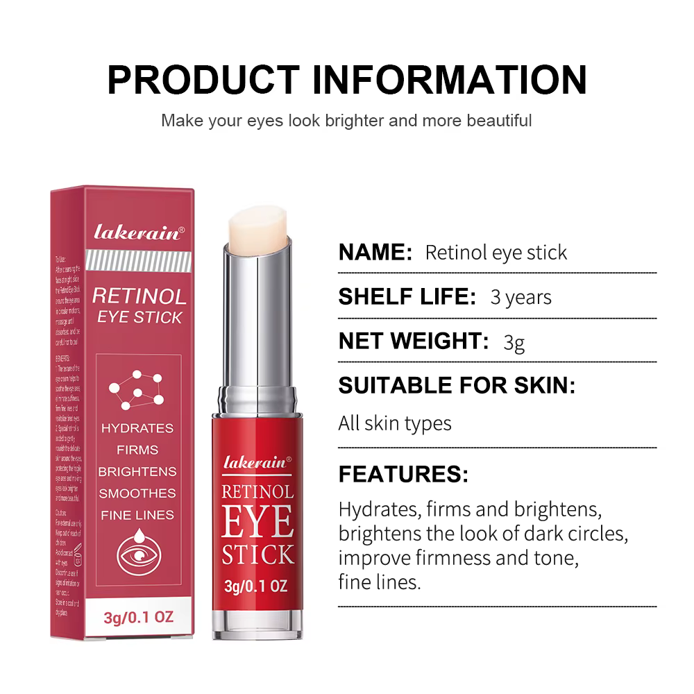 Crème pour les yeux au rétinol éclaircissante pour les cernes
