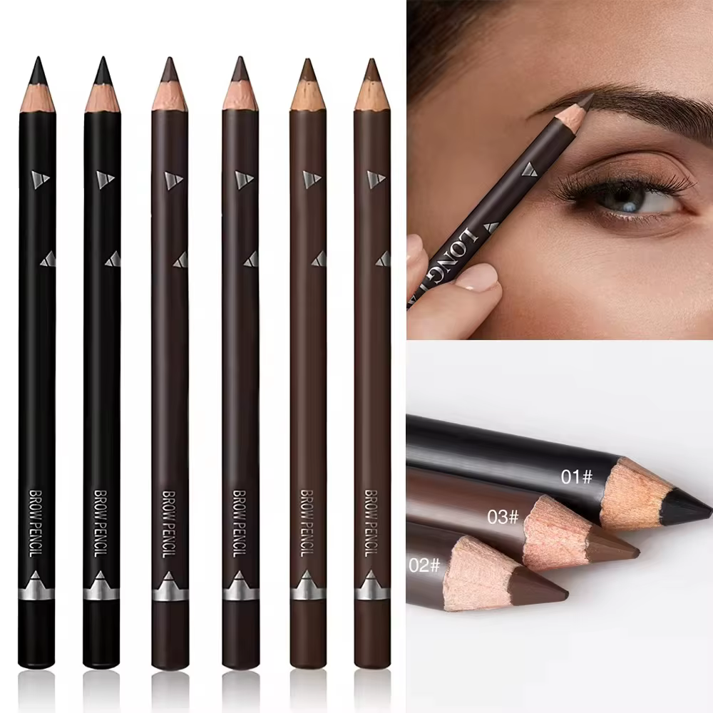 Crayon à sourcils professionnel imperméable pour femmes