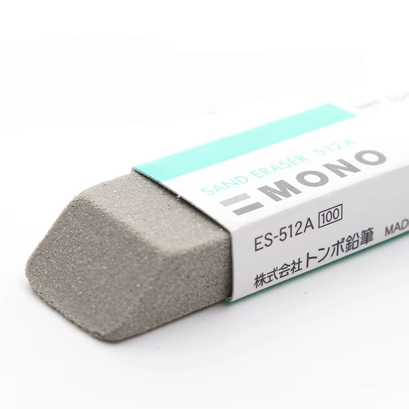 TOMBOW – effaceur de sable et de caoutchouc MONO/512A, pour encre et crayon, fournitures de papeterie artistique et de bureau