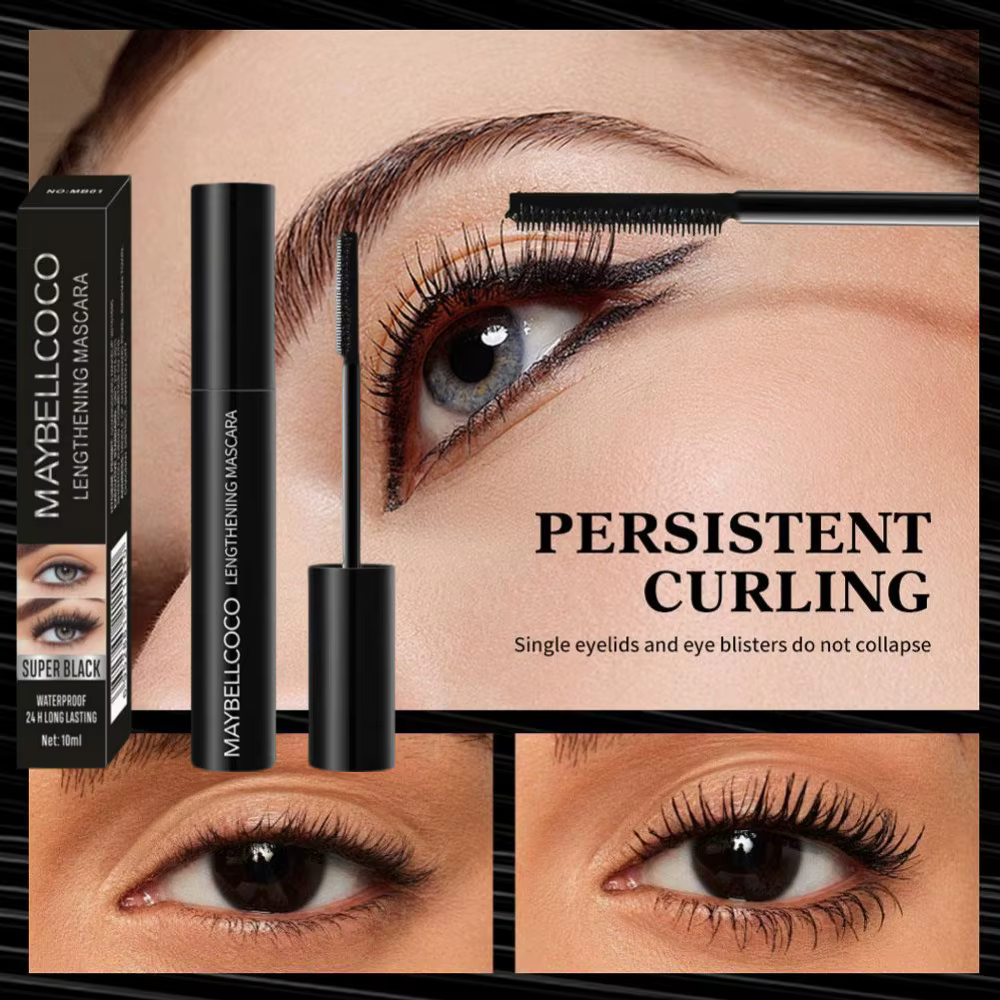 Mascara waterproof, application épaisse et longue durée