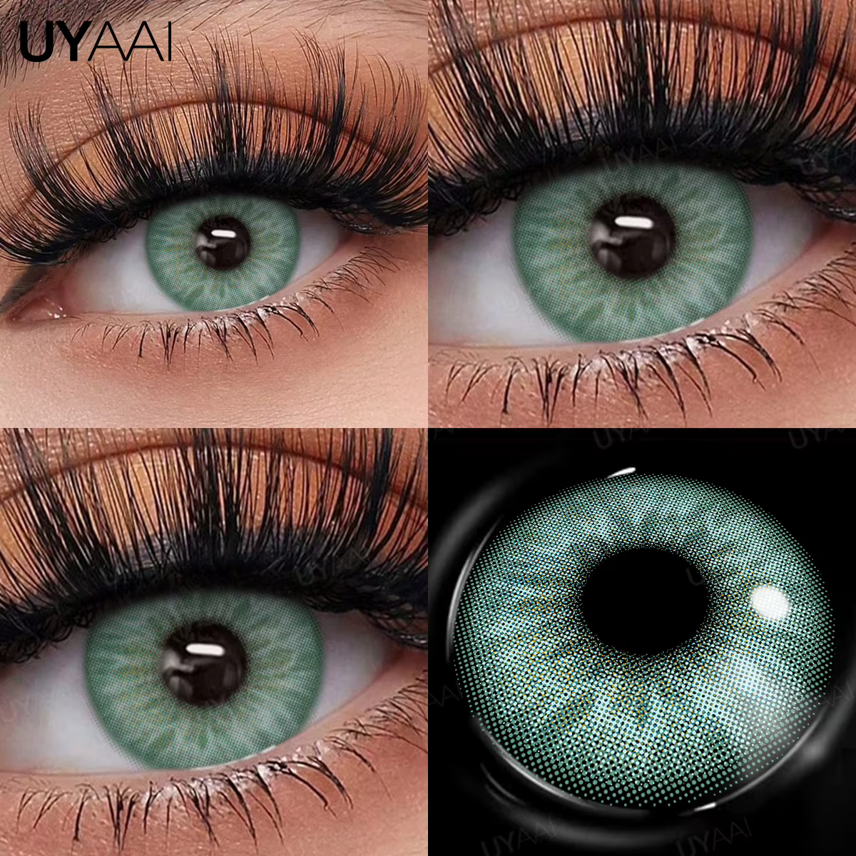 Lentilles colorées pour les yeux