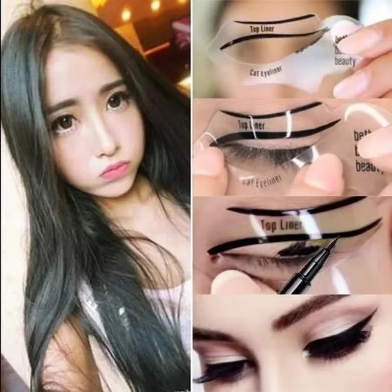 Pochoirs pour Eyeliner ailés
