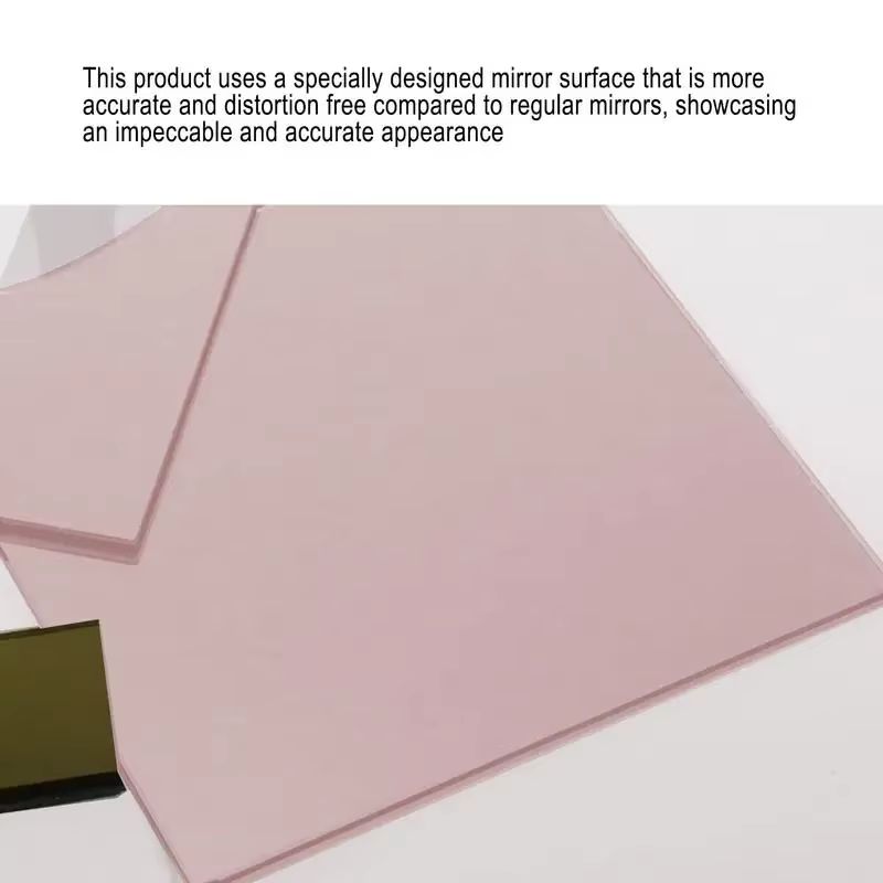 Miroir de Maquillage Carré Non Inversé