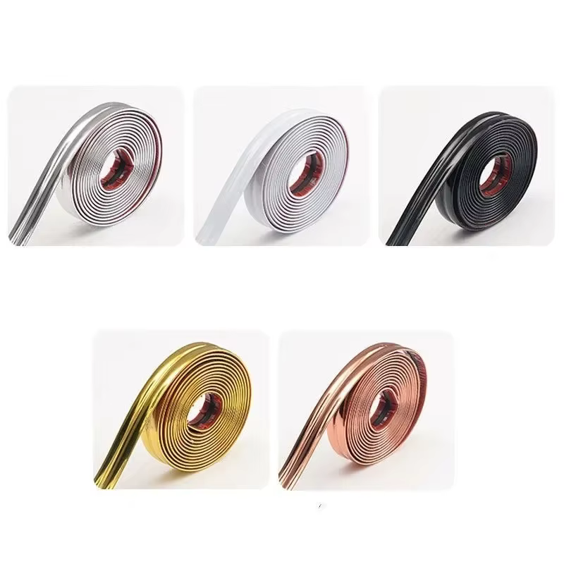 Bande de protection d'angle intérieur et extérieur, 2m x 2cm, en PVC, auto-arina, souple, pour meubles de bureau
