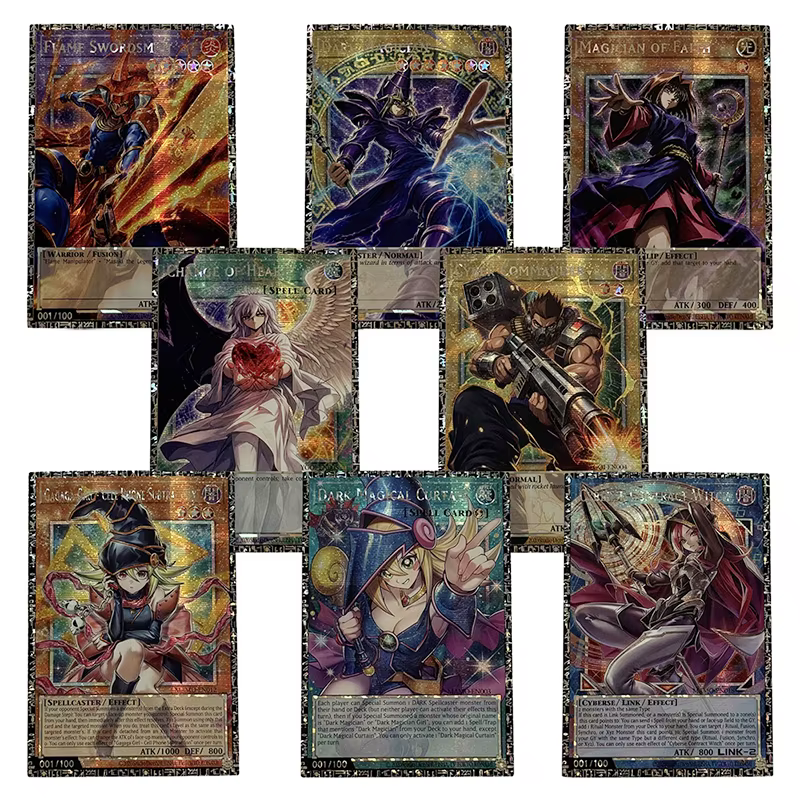 Cartes Proxy DIY Orica YUGIOH Collection Dark Magician Girl Grand Master Rare Deep Eyes White Dragon the Blue Abyss Non Originales