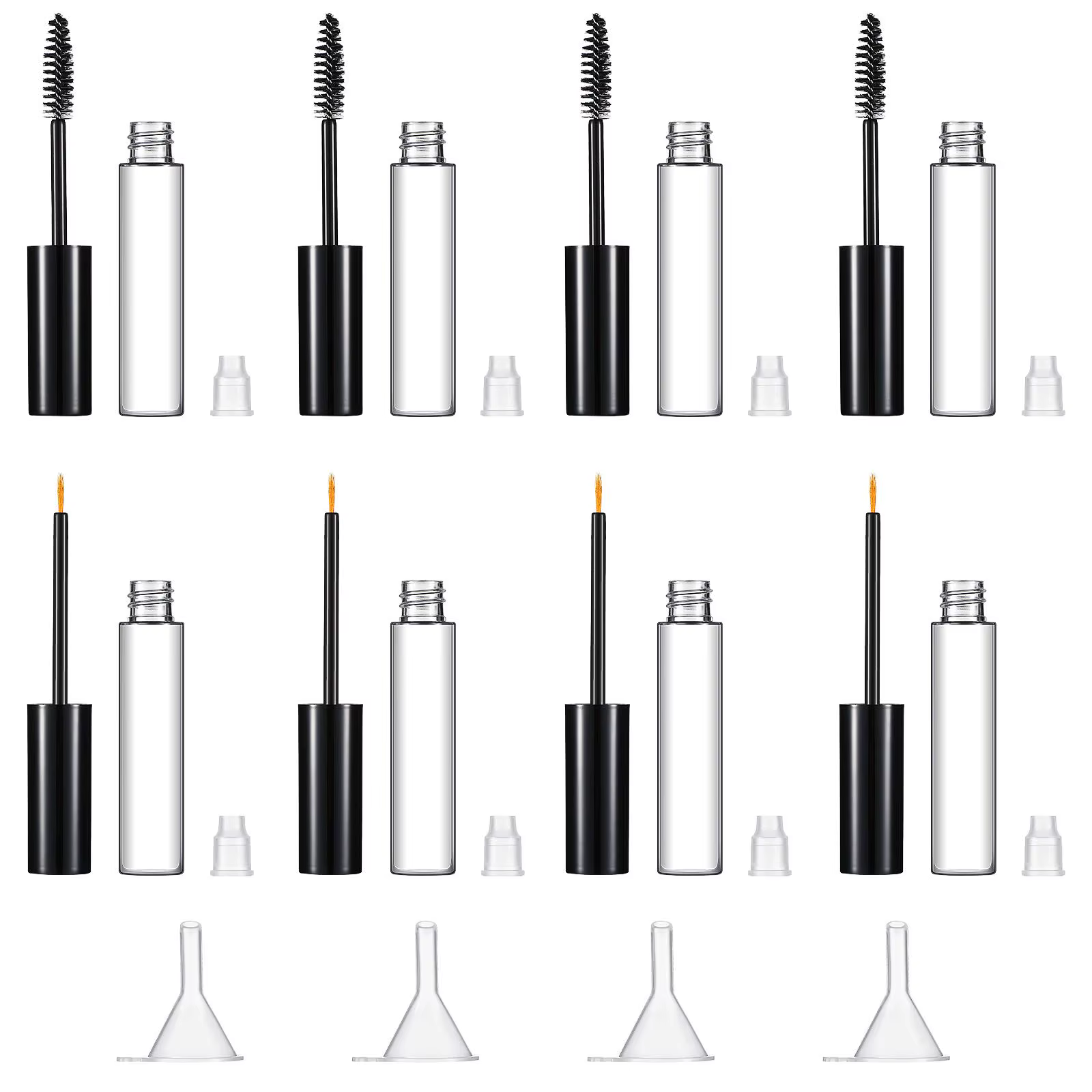 Ensemble de Tubes de Mascara vides de 10ml