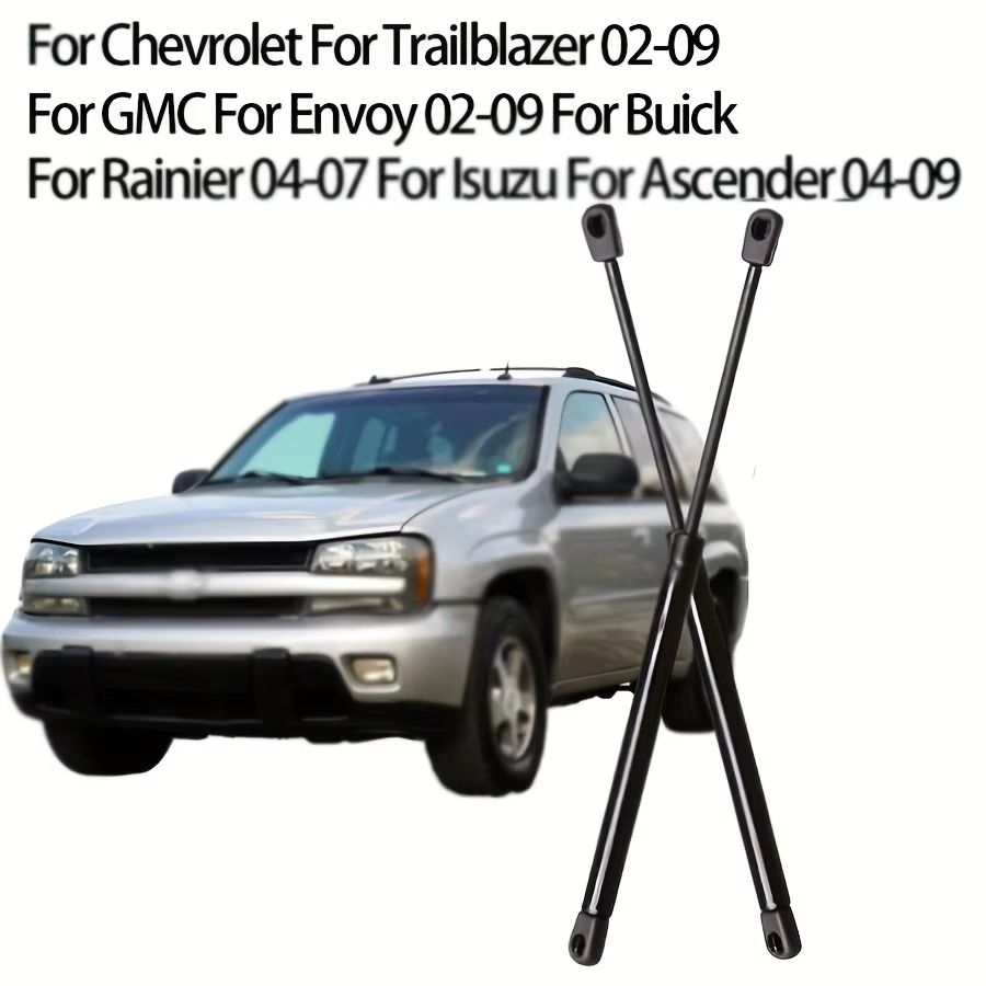 Supports de porte de hayon de coffre arrière, 2 pièces, pour Chevrolet Trailblazer pour GMC envoyé 02-09, Buick Rainier pour Isuzu Ascender 04-09
