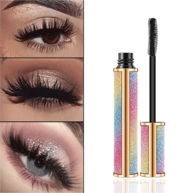 Mascara noir pour les yeux, crème personnalisée, brodé