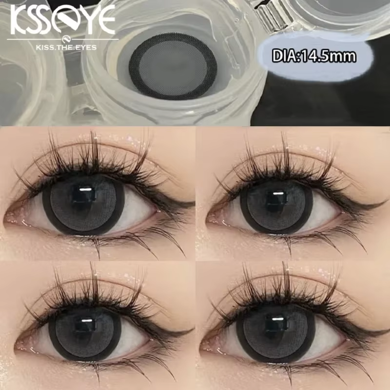 Lentilles de Contact Brunes avec Dioptries