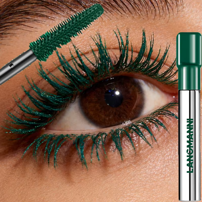 Mascara vert 8 couleurs