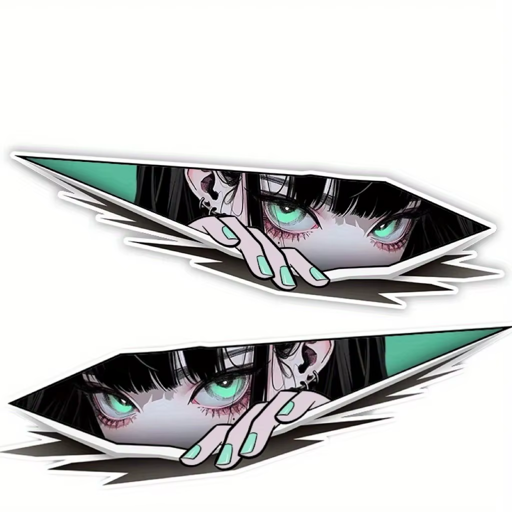 Autocollants anime yeux collants
