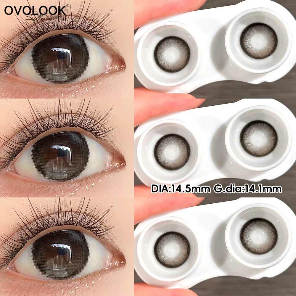 Lentilles de contact colorées OVOLOOK Native Iris Brown 14