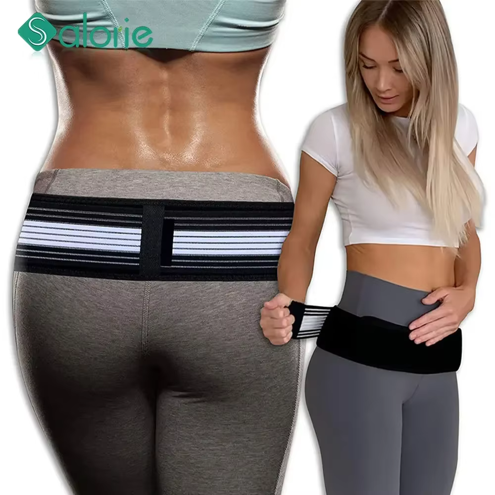 Ceinture de bassin sacroiliaque SI, ceinture de hanche articulaire, attelle de soutien du bas du dos pour hommes et femmes, soutien pelvien, sciatique, soulagement de la douleur lombaire du bassin