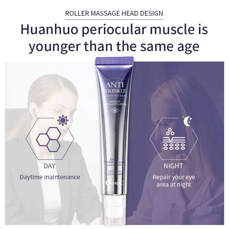 O'CHEAL Anti-rides Anti cernes crème pour les yeux rouleau masseur hydratant sacs