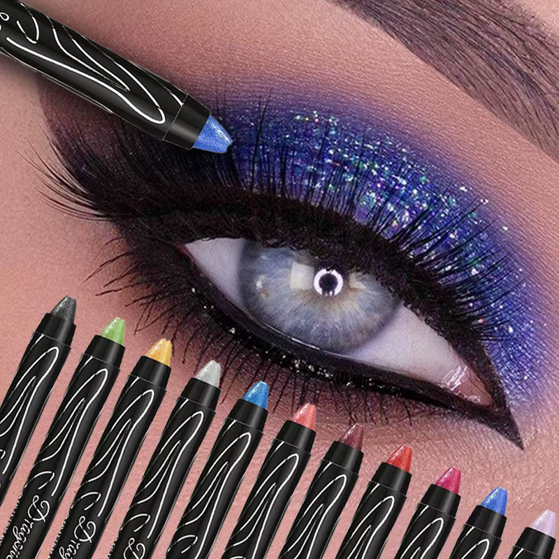 Fard à paupières maquillage diamant scintillant surligneur