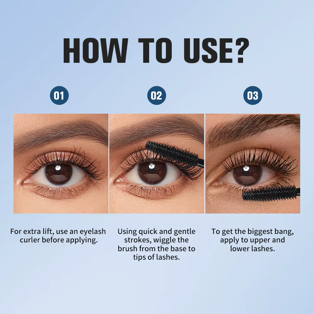 Mascara pour cils hypoallergénique