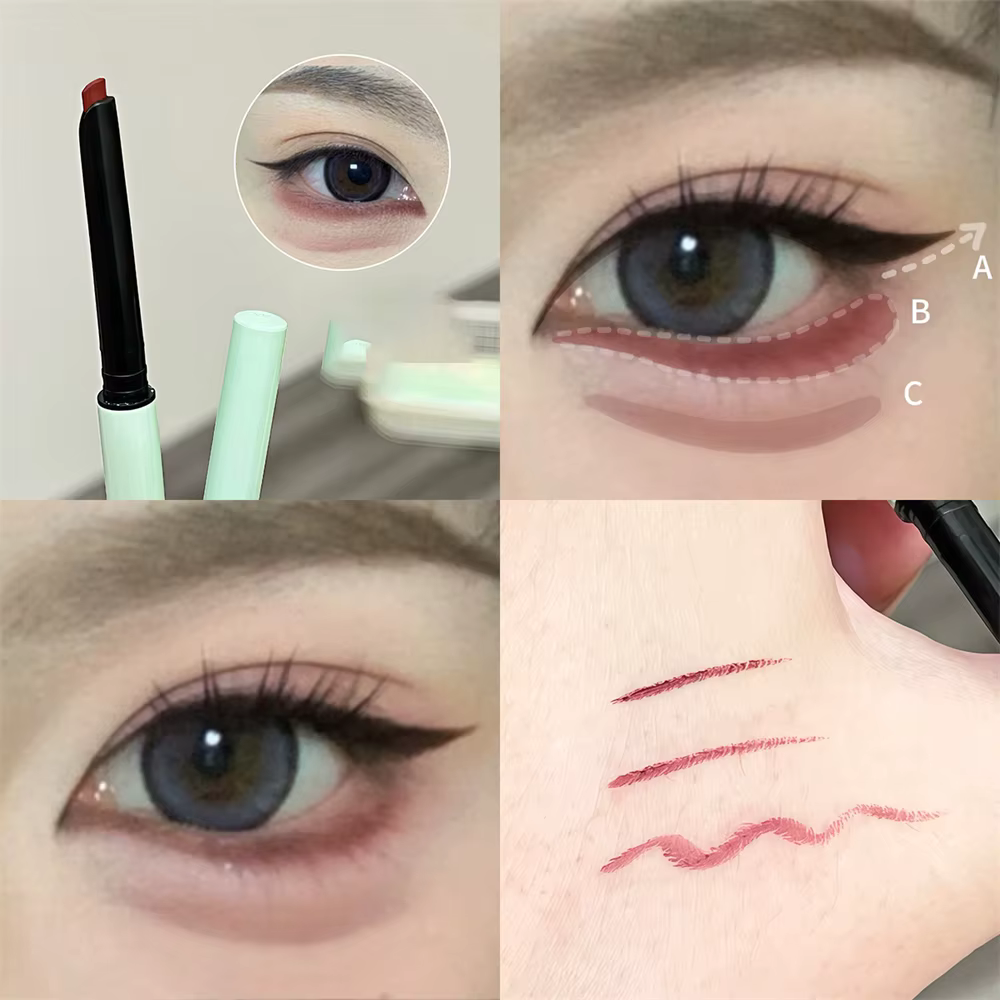 Crayon Eyeliner Blanc Mat Imperméable et Anti-Bavures
