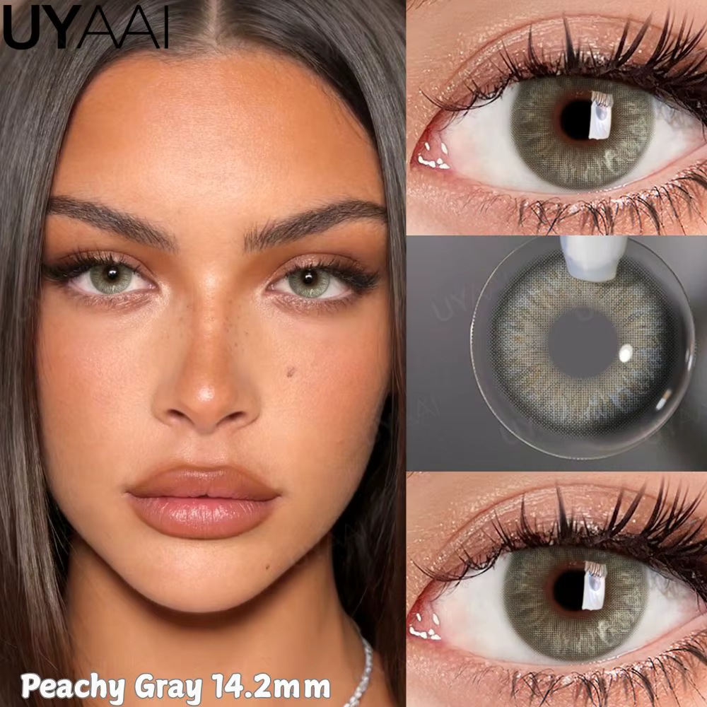 Lentilles de contact UYAAI : Pupilles colorées naturelles pour les yeux
