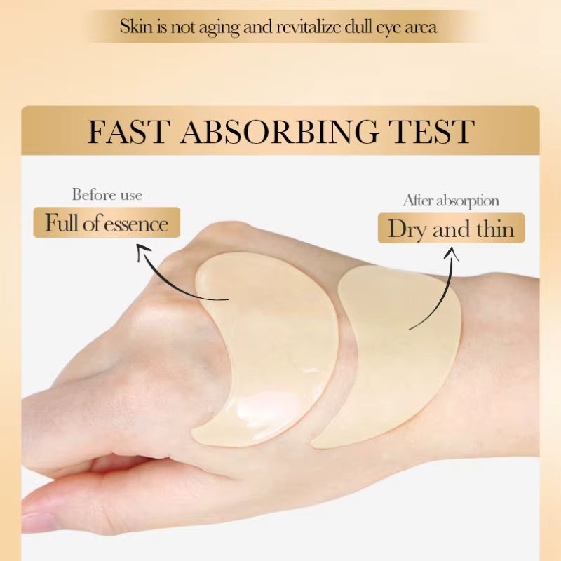 30 paires de masques pour les yeux raffermissants multi-effets au collagène