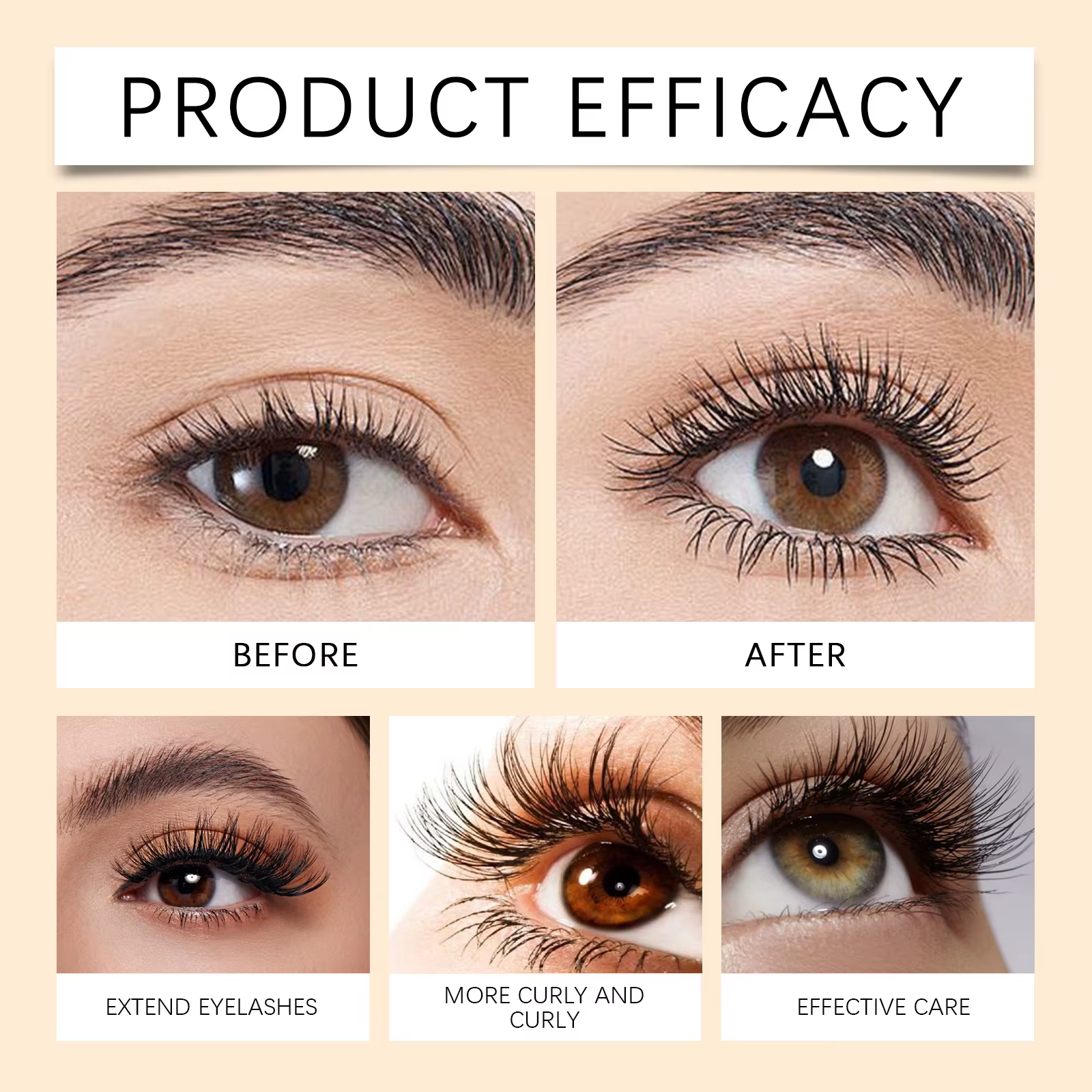 Base de mascara waterproof 5ml pour cils