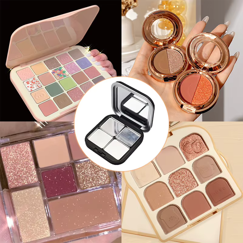 Palette de fard à barrage africain pour femmes et filles