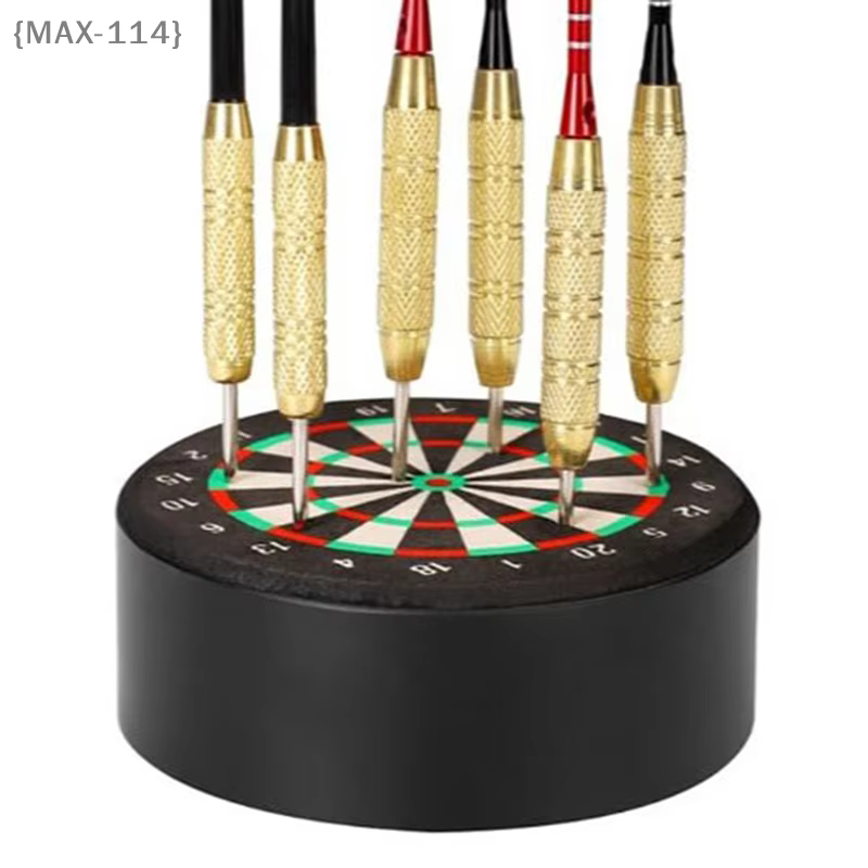 【Ja】I Dart Dock Display Stand - Station de base pour fléchettes de 10 cm avec design de cible, support pour jeux en extérieur, à domicile et en soirée