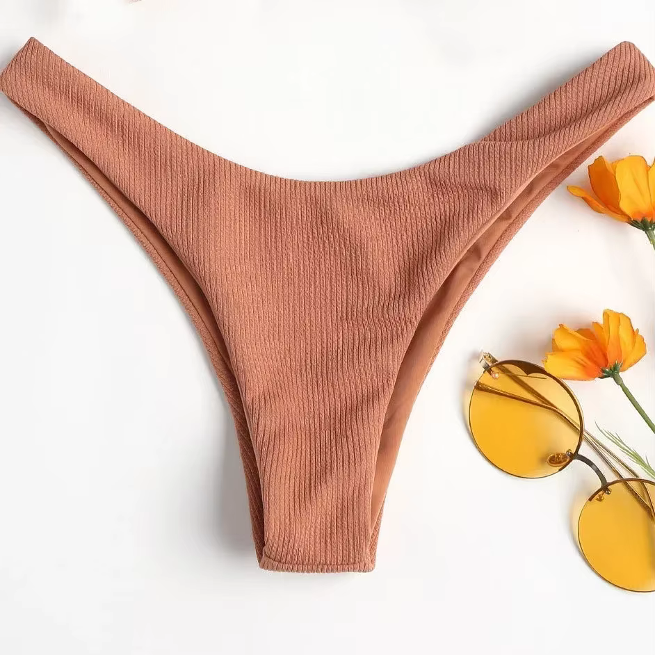 Maillot de bain brésilien taille basse pour femmes, culotte, culotte, tanga astronomique, en V, sexy, nouvelle collection