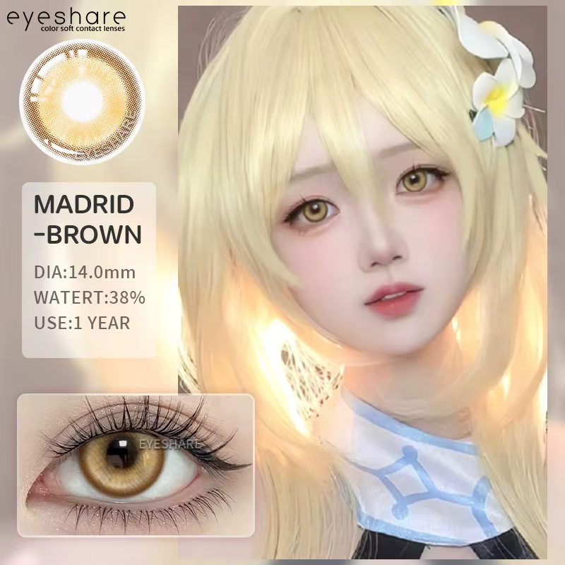 EYESHARE MADRID série lentilles de Contact colorées pour les yeux
