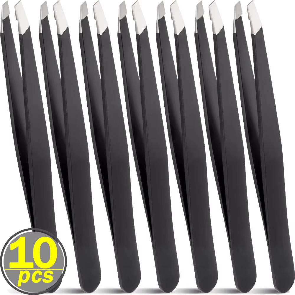 Pincettes à sourcils de précision noires