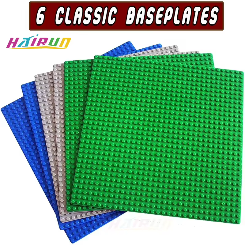 Plaque de Base 32x32 16x32 16x16 points, blocs de construction, plaque de Base en plastique, accessoires en brique classique, jouet pour enfants