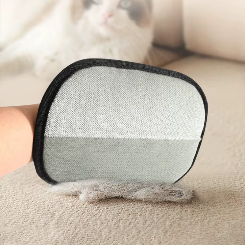 Gants de toilettage pour animaux de compagnie, brosse d'épilation pour chaton, gant de nettoyage pour enlever les poils de chien et de chat du canapé, tapis, vêtements, fournitures pour animaux de com