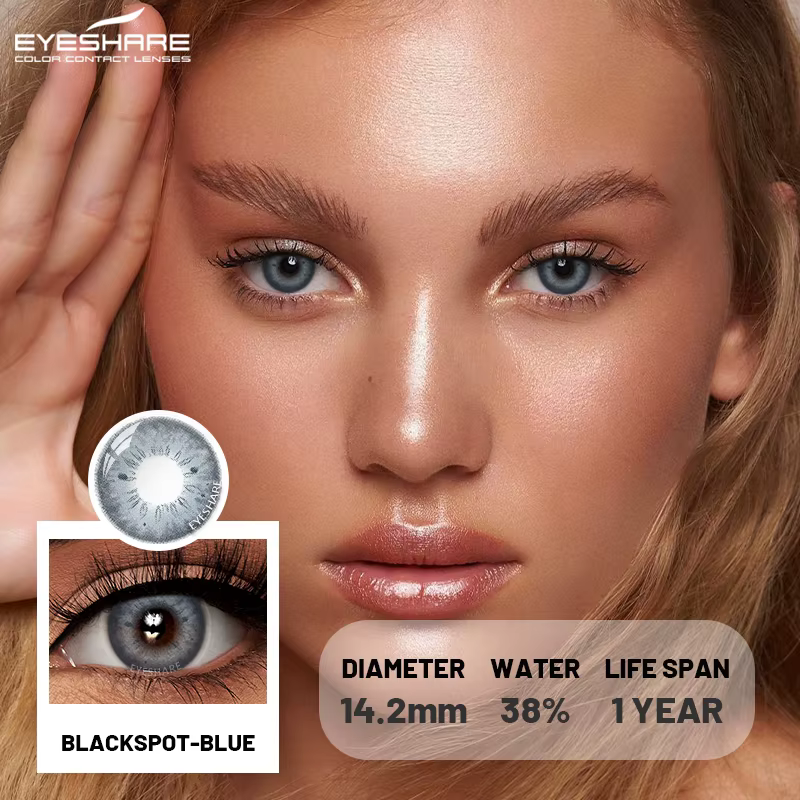 EYESHARE 1 paire de lentilles de Contact de couleur pour les yeux