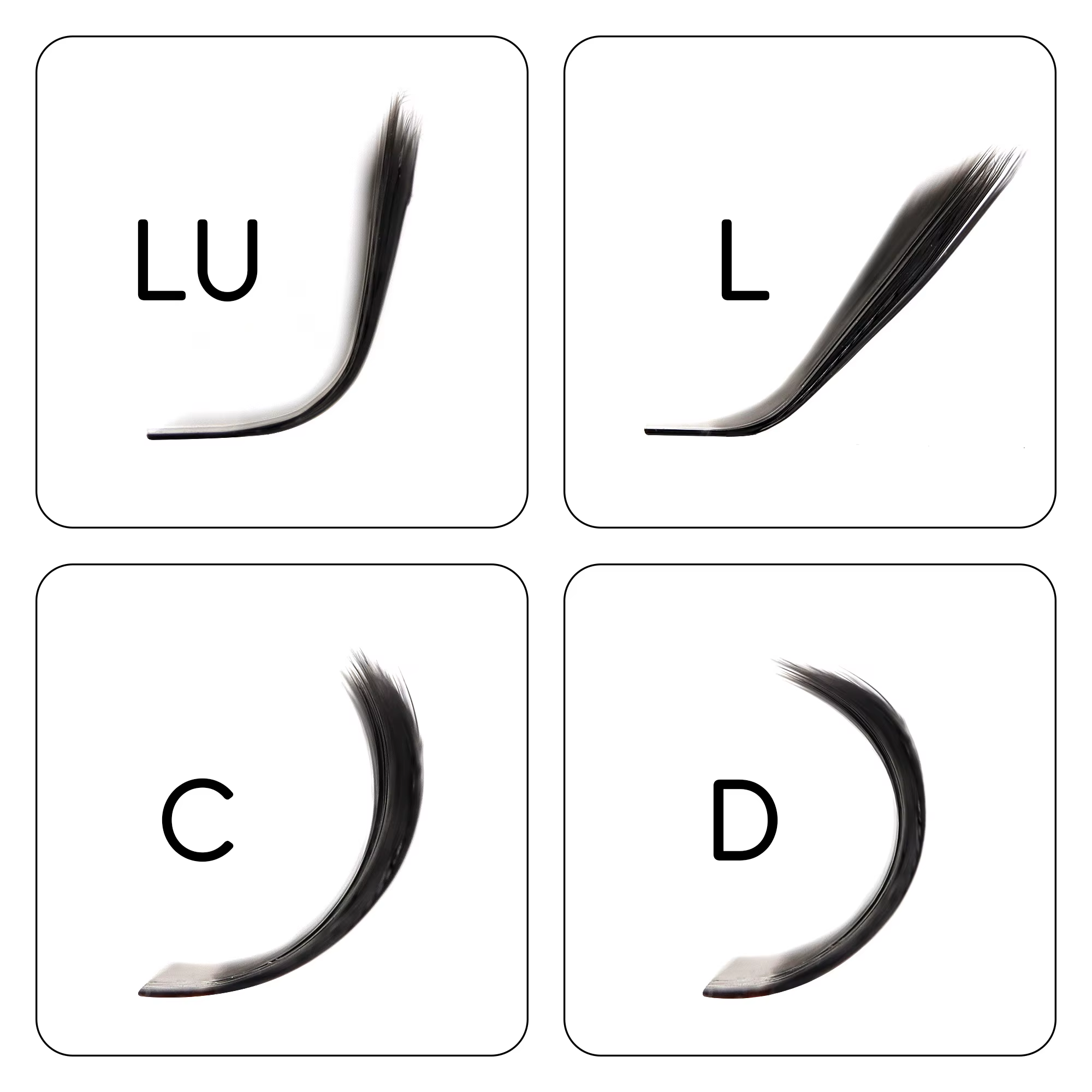 Extension de cils de production de faux cils OEM avec logo privé personnalisé