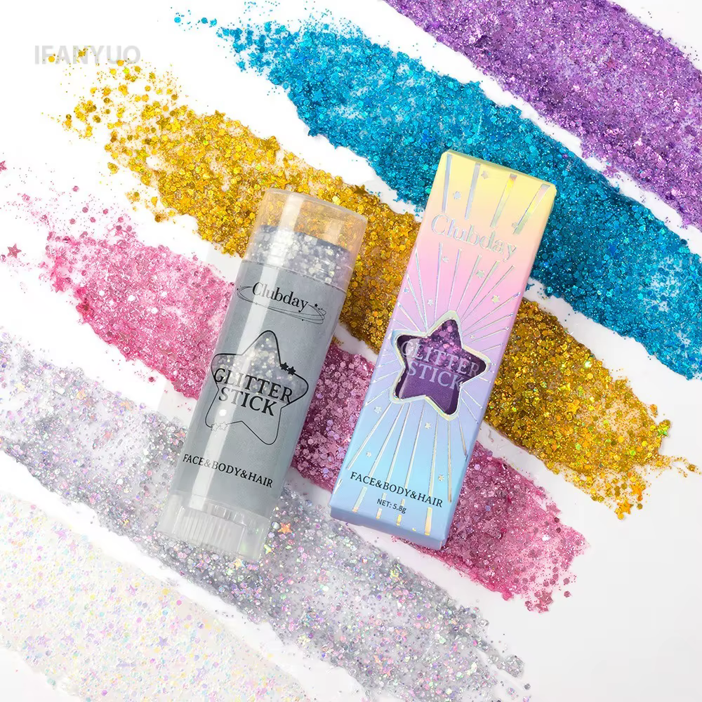 Bâton de Gel à paillettes scintillantes