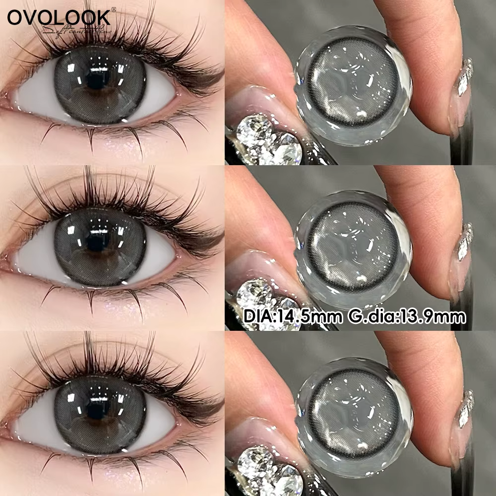 Lentilles de contact colorées OVOLOOK Native Iris Brown 14