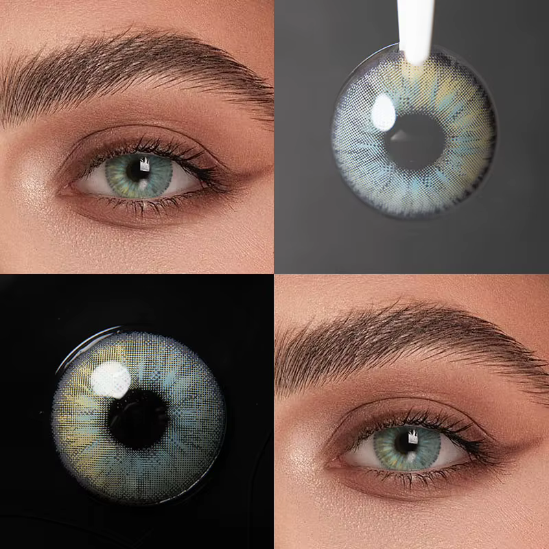 Lentilles de contact colorées naturelles pour femmes
