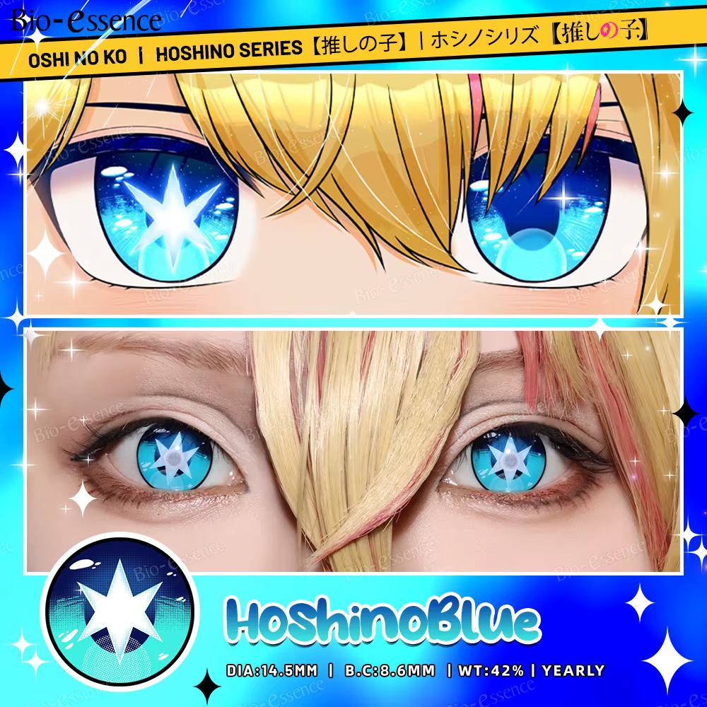 Bio-essence Oshi No Ko Cosplay lentilles de Contact pour les yeux