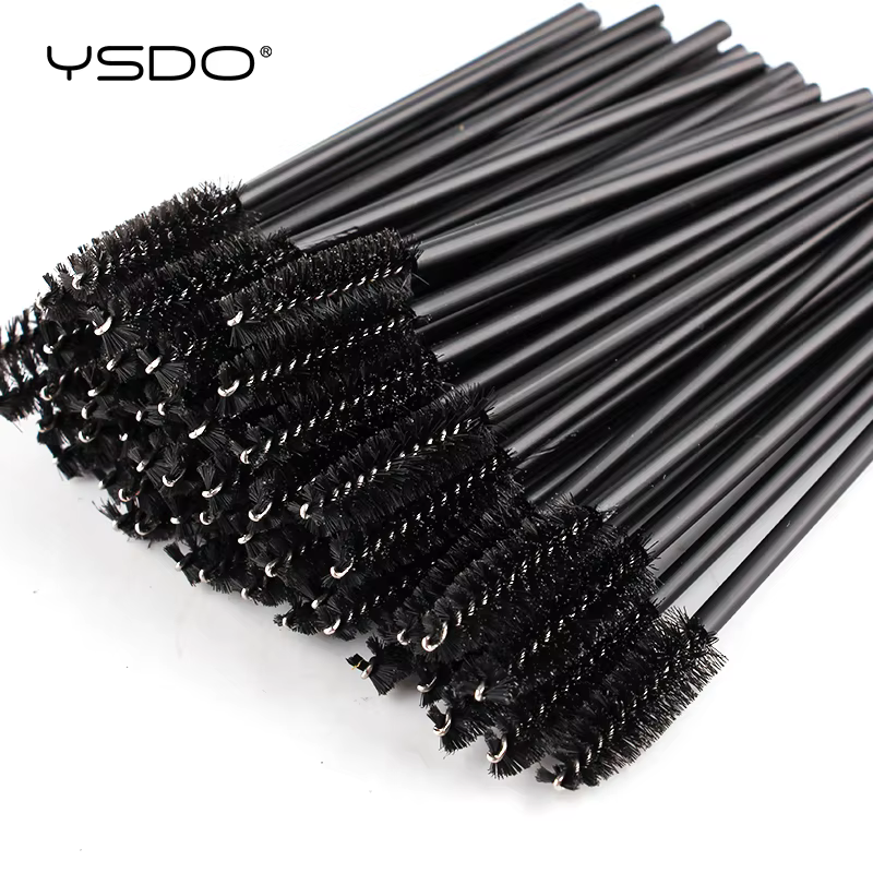 5/50 pièces brosses à cils brosse à sourcils outils d'extension de faux cils baguettes de Mascara applicateur bobines cils outil cosmétique